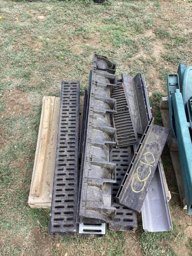 PALLET OF TRENCH DRAIN