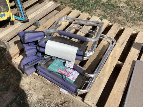 (2) COLEMAN PORTABLE DECK CHAIRS