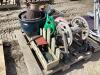 PALLET OF MISCELLANEOUS GARDEN - INCLUDES A TRACTOR SPRINKLER - 3