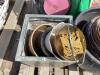 PALLET OF MISCELLANEOUS GARDEN - INCLUDES A TRACTOR SPRINKLER - 7