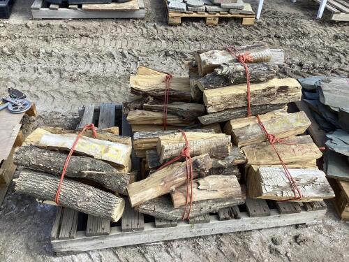 PALLET OF BUNDLES WOOD