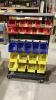 BOLT BINS ON A ROLLING CART - DOUBLE SIDED