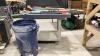 GARBAGE CAN W/LIVESTOCK HANDLING TOOLS, HAND PUMP - 2