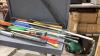 GARBAGE CAN W/LIVESTOCK HANDLING TOOLS, HAND PUMP - 4