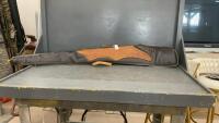 LEATHER AND VINYL PADDED GUN CASE