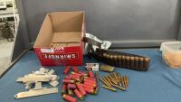 MIXED BOX OF AMMUNITION AND METAL CLIPS&hellip;.PAL REQUIRED FOR PURCHASE