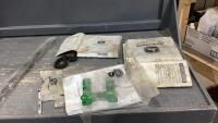 JOHN DEERE ROLLER CHAIN, WIPER BLADES, TIRE PRESSURE GAUGE, MISC