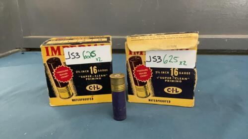 (36) LIVE ROUNDS 16 GA IMPERIAL MAGNUM SHOTSHELLS&hellip;PAL REQUIRED FOR PURCHASE