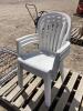 (3) PLASTIC CHAIRS