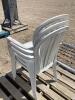 (3) PLASTIC CHAIRS - 2