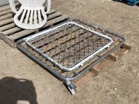 (2) CHAIN-LINK GATES