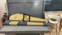 2 SOFT SIDED PADDED GUN CASES - 1 IS RUKO