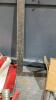 BOX W/ SQUARE, DRUM LEVEL INDICATOR, BOLTS, WIDE LOAD BANNER, ARROW FROM A WEATHER VANE - 9