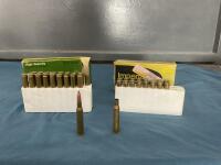 (15) LIVE ROUNDS OF RELOADS, (21) SPENT BRASS - 270 WIN