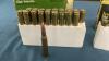(15) LIVE ROUNDS OF RELOADS, (21) SPENT BRASS - 270 WIN - 3