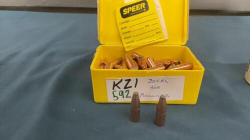 SPEER 30 CAL .308 FLAT SP BULLETS