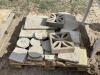 PALLET OF ASSORTED STEPPING STONES
