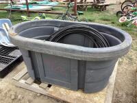 STOCK TANK W/ MISCELLANEOUS