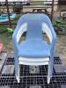 (3) PLASTIC CHAIRS