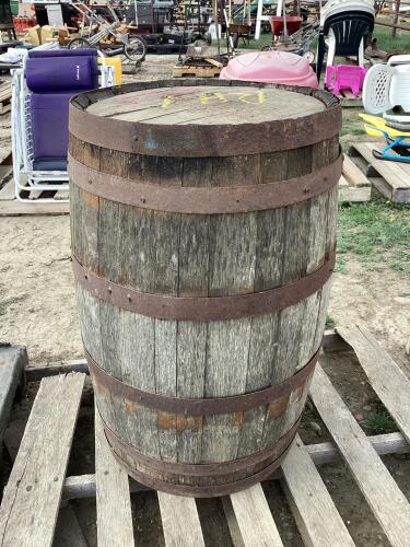 WOODEN BARREL