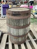 WOODEN BARREL