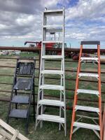 ALUMINUM LADDER 8FT
