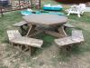 WOODEN PICNIC TABLE - 3