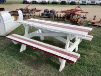 WOODEN PICNIC TABLE