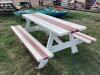 WOODEN PICNIC TABLE - 3