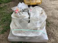 PALLET FULL OF FENCING HARDWARE