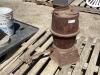 ANTIQUE RUSTED STOVE - 3