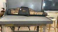 KOLPIN SOFT SIDED PADDED GUN CASE W/ VINYL ON ENDS AND CENTER