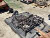 PALLET W/ PROPANE GRILL/STOVE - 4