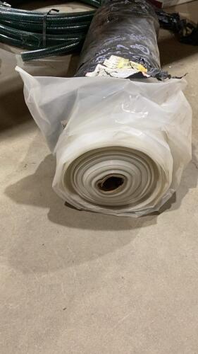 ROLL OF CLEAR POLY/VAPOR BARRIER - 6 MIL