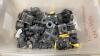 CLEAR TOTE OF FLANGED FITTING + BANJO VALVES