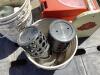 PALLET OF MISCELLANEOUS W/ BLACK & DECKER TOOL CASE, WOODEN TOOL BOX & DUCTS - 4