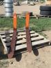 Set of Pallet forks