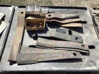 PALLET OF SHULTE + BUSH HOG BLADES + BOLTS