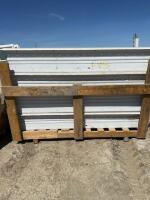 Pallet of four door frames and two doors
