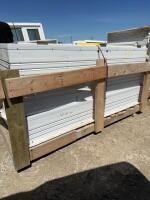 Pallet of three exterior doors