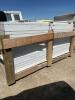 Pallet of three exterior doors
