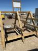 Treated lumber, organizing rack - 2