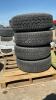 4 TOYO OBSERVE G3-ICE W/ BLACK RIMS - 245/70R17 - OFF OF FORD F150