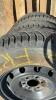 4 TOYO OBSERVE G3-ICE W/ BLACK RIMS - 245/70R17 - OFF OF FORD F150 - 3
