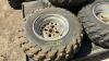 4 BRIDGESTONE ATV TIRES W/ RIMS - AT25X10-12 (X2)AND AT 25X8-12 (X2) - 2