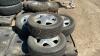 2 BRIDGESTONE INSINGNIA SE 200 W/ RIMS - P225/60R16, 2 BF GOODRICH TOURING W CHEVY RIMS - P225/60R16