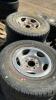 2 COOPER DISCOVERER W/ RIMS - 255/70R16, 2 GOODYEAR TIRES W/ RIMS LT265/75R16
