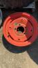 2 RIMS AND A TITAN TIRE W/ RIM - 27X8.50 - 15 - 2