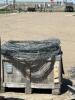 Chain link fence tops and barbed wire
