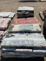 Three lifts of asphalt shingles